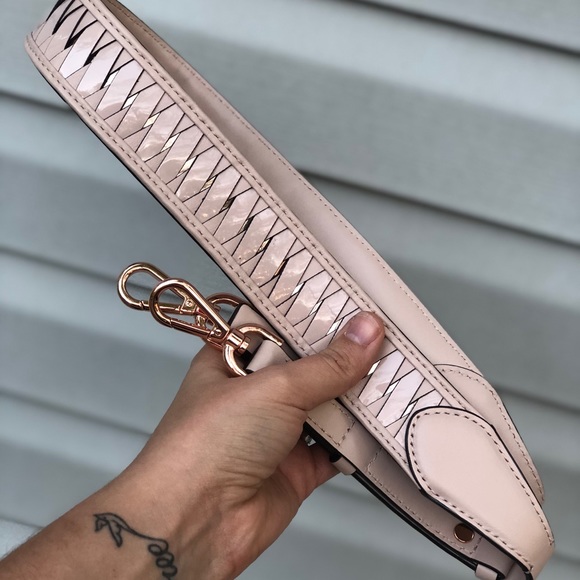 rose gold purse strap